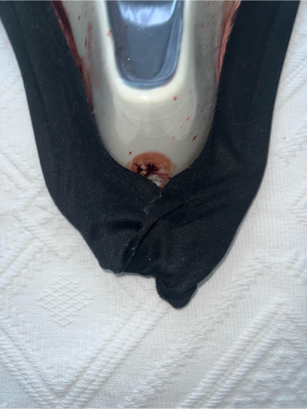 Kids Blood-Splattered Ghost Mask Costume - Picture 6 of 16